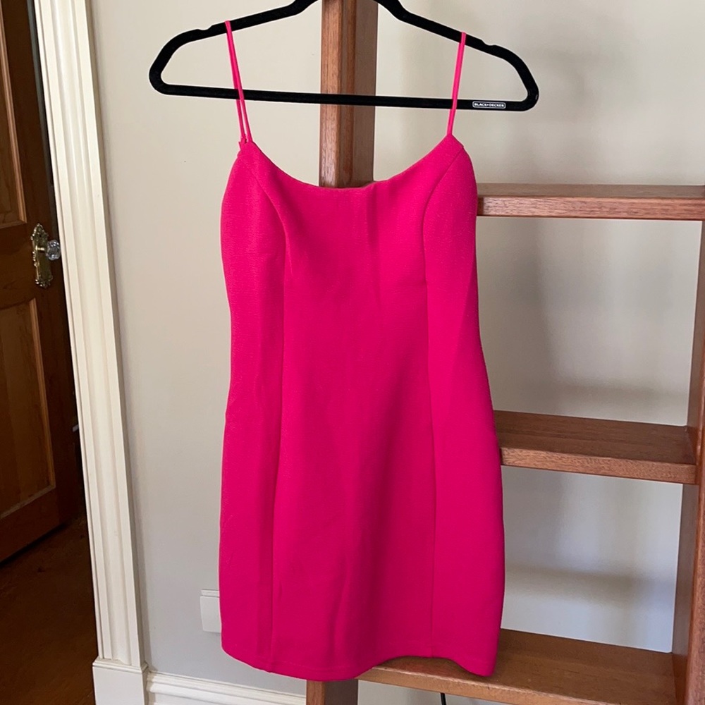 Lulus Hot Pink Mini Dress